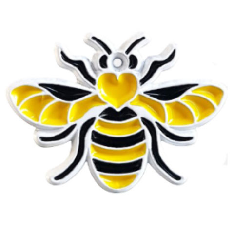 Busy Bee Pin Badge