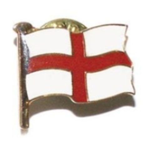 St George Flag Pin Badge